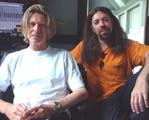 qui c'est le gringalet à côté de Jordan ?  Bowie - album Heathen