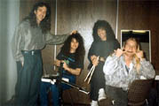 tournée avec vinnie moore, joe franco (dr) bill ashton (bass)